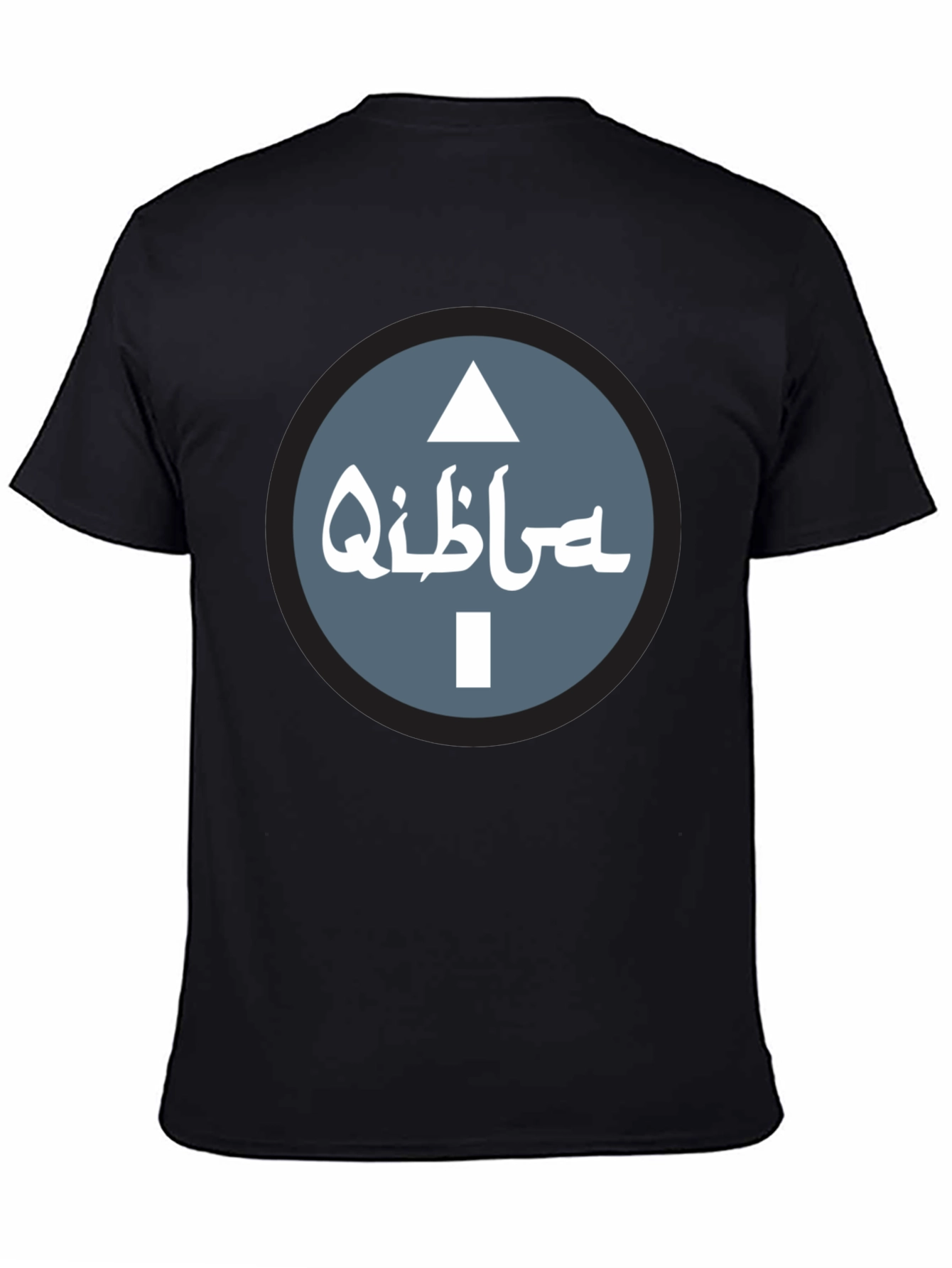Qibla Direction T-Shirt - Stylish Islamic Design