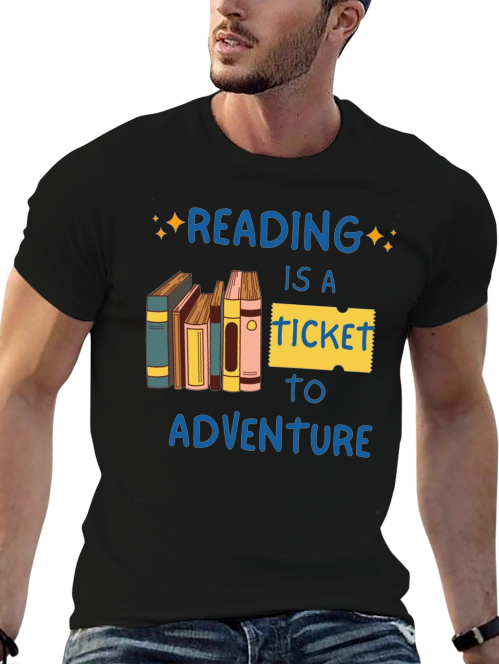 Reading Adventure T-Shirt - Book Lover Tee