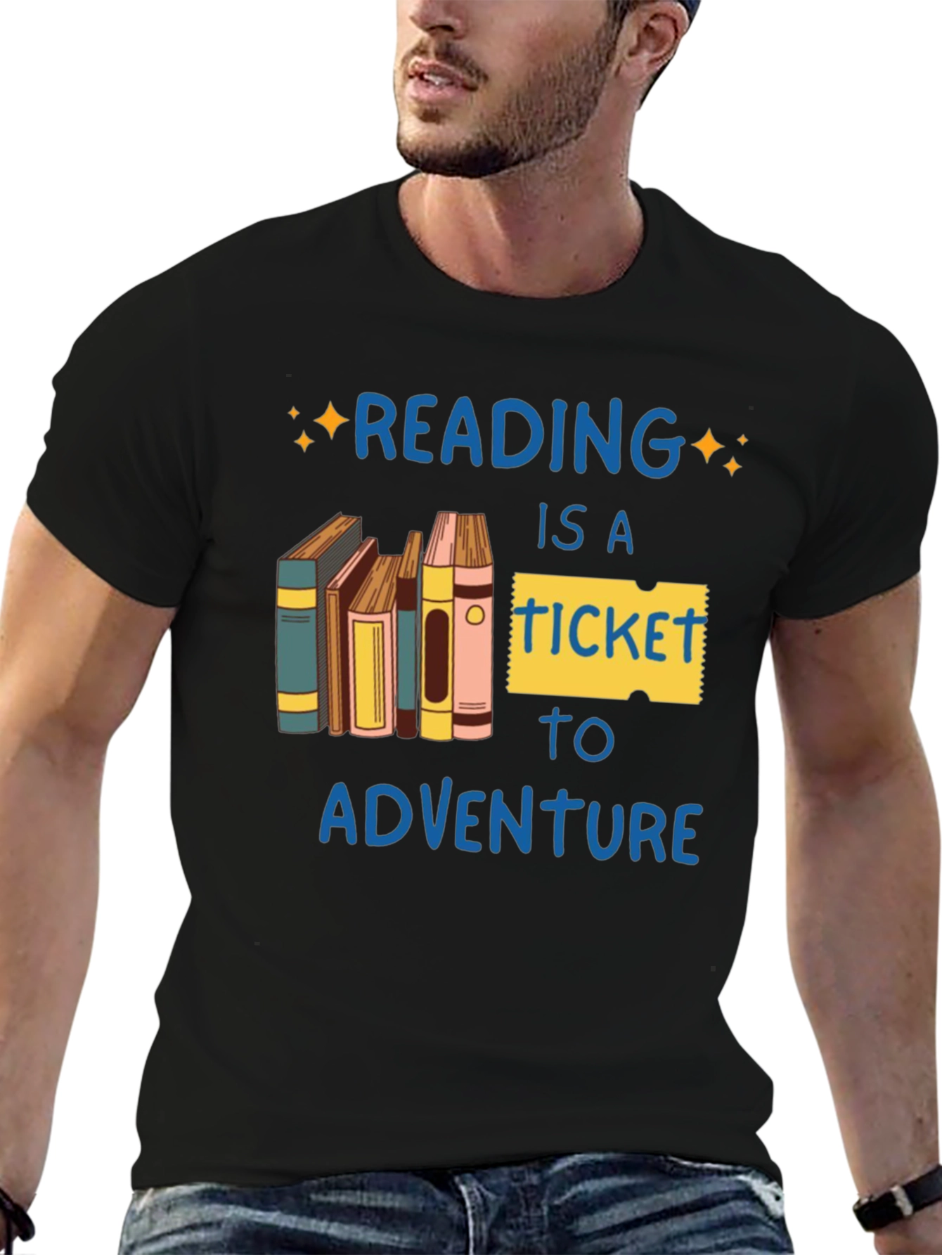 Reading Adventure T-Shirt - Book Lover Tee