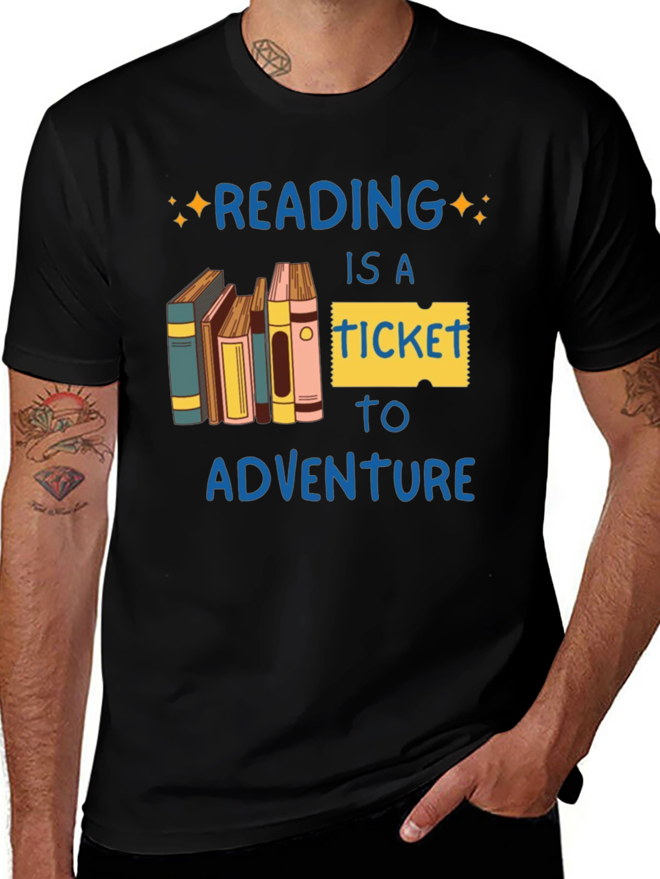 Reading Adventure T-Shirt - Book Lover Tee