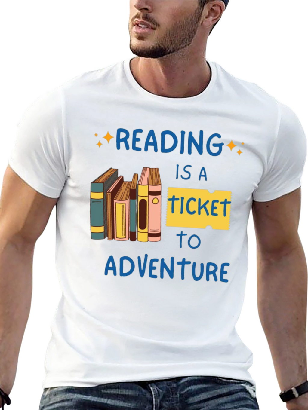 Reading Adventure T-Shirt - Book Lover Tee