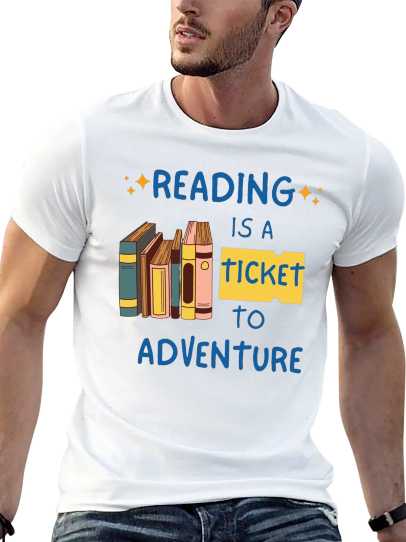 Reading Adventure T-Shirt - Book Lover Tee