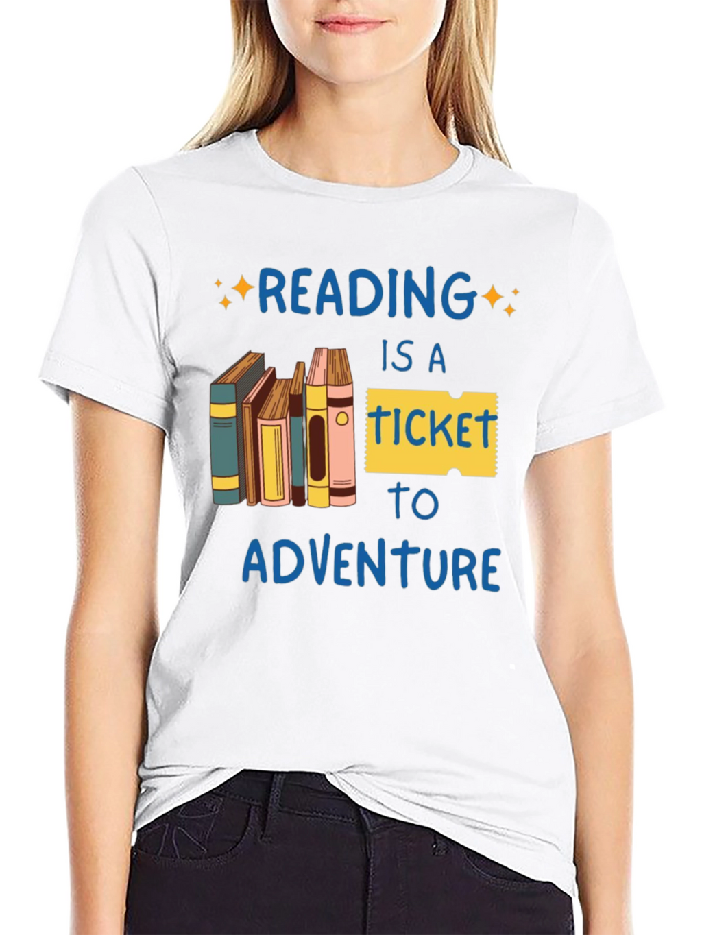 Reading Adventure T-Shirt - Book Lover Tee