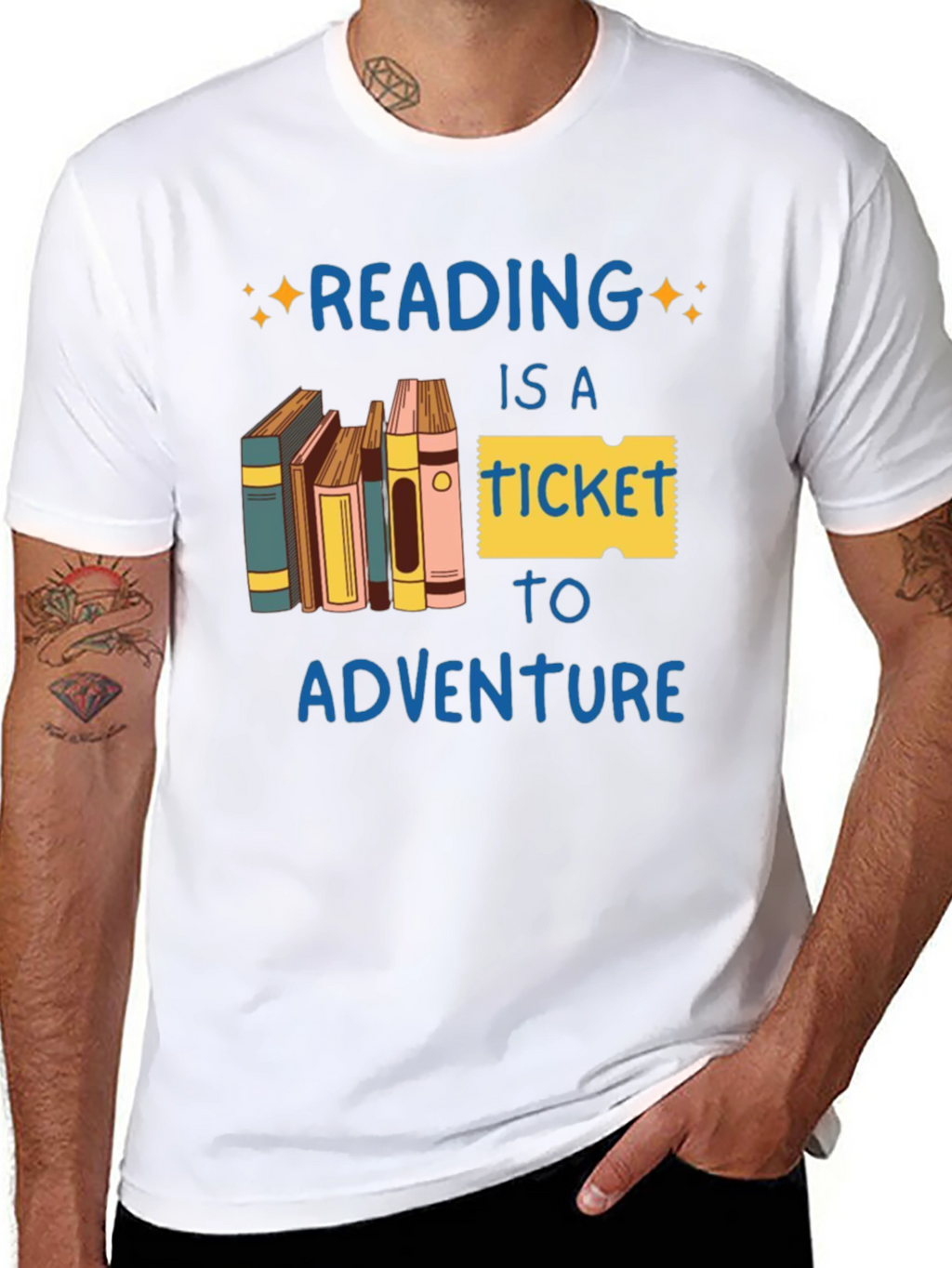 Reading Adventure T-Shirt - Book Lover Tee
