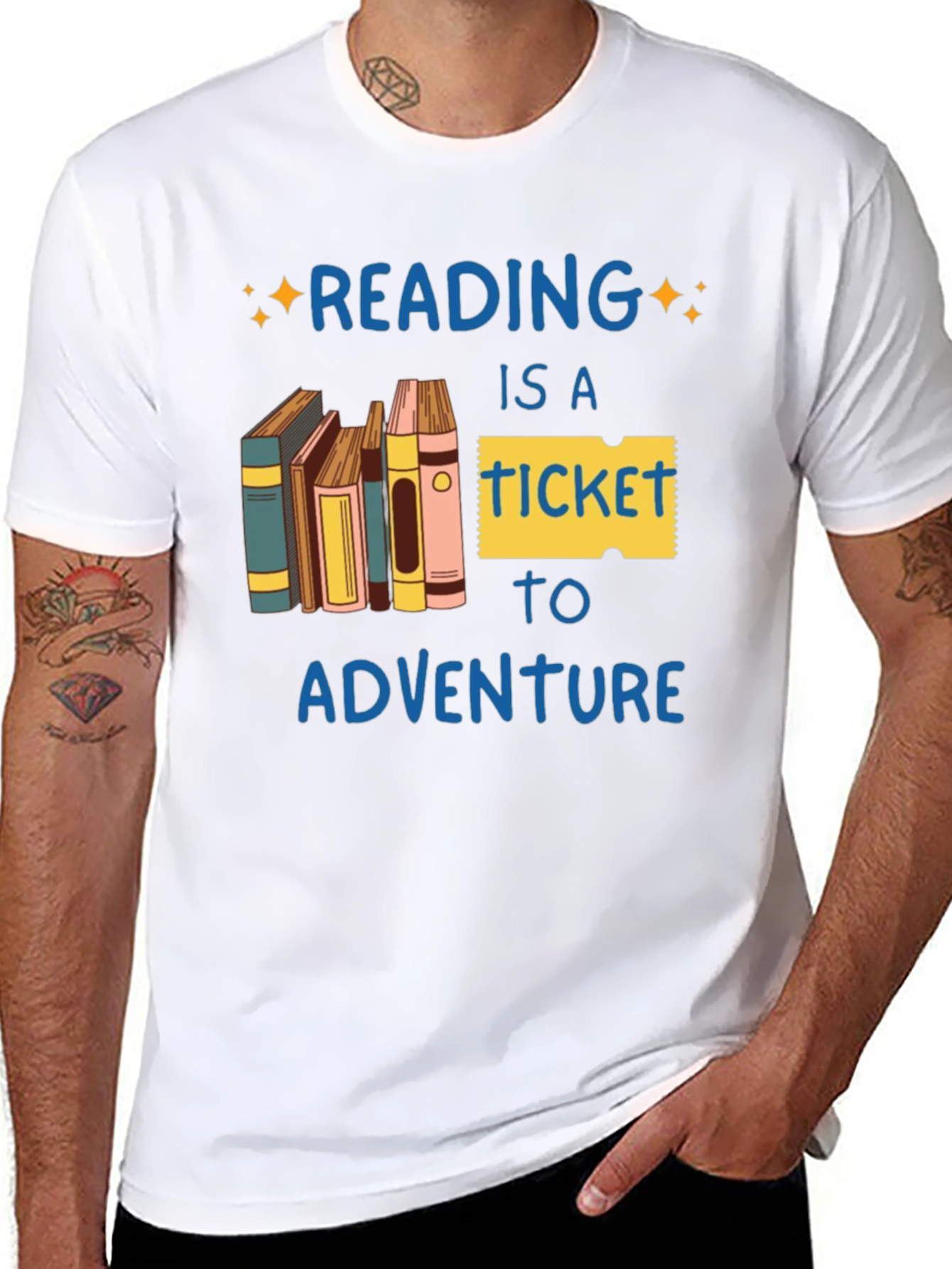 Reading Adventure T-Shirt - Book Lover Tee