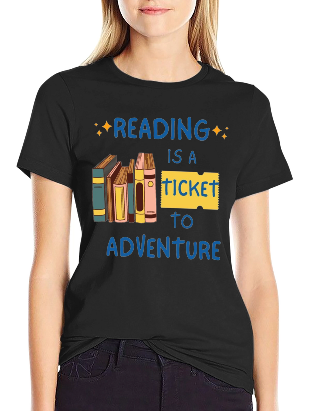 Reading Adventure T-Shirt - Book Lover Tee