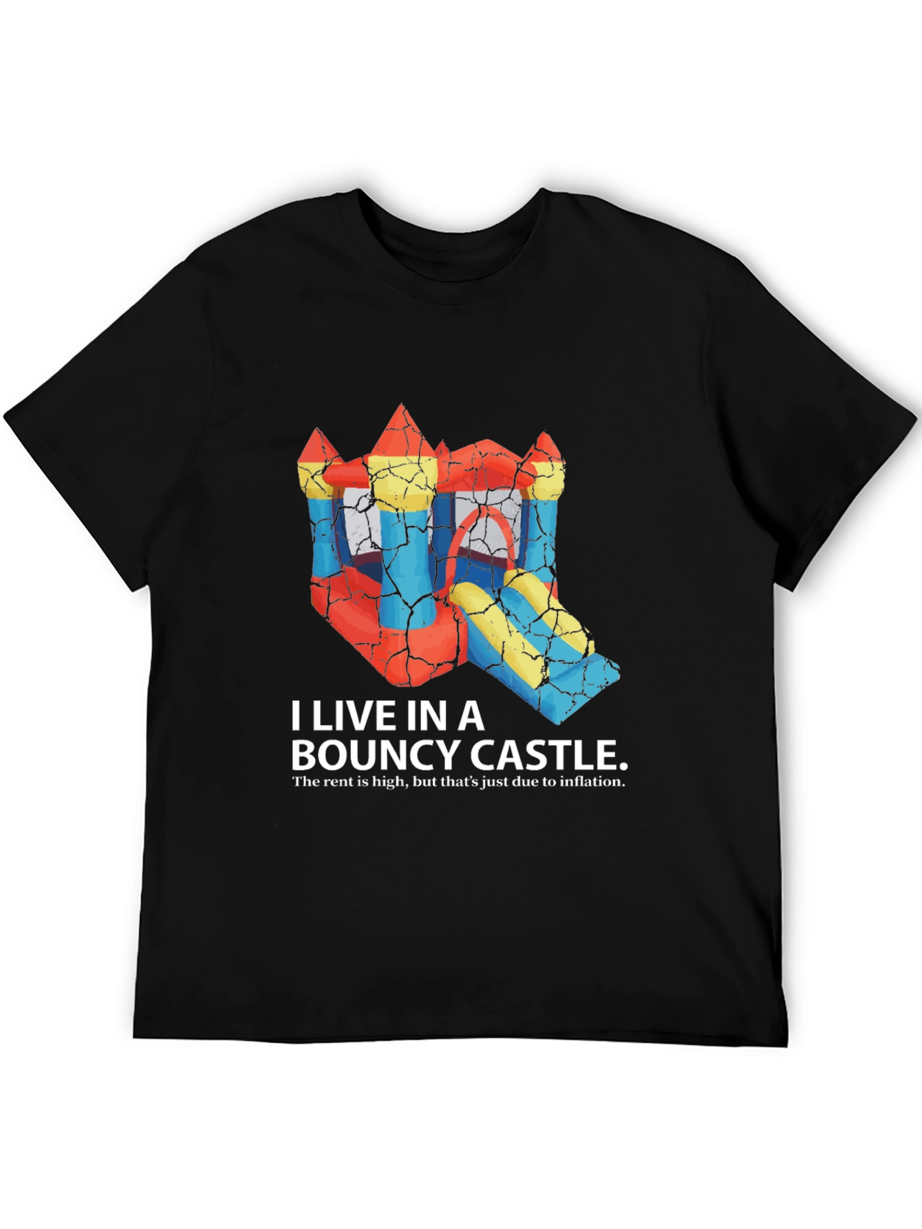 Bouncy Castle T-Shirt - Funny Inflation Tee