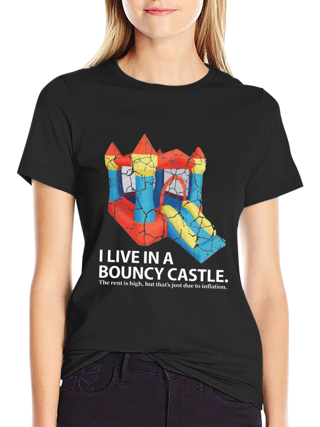 Bouncy Castle T-Shirt - Funny Inflation Tee