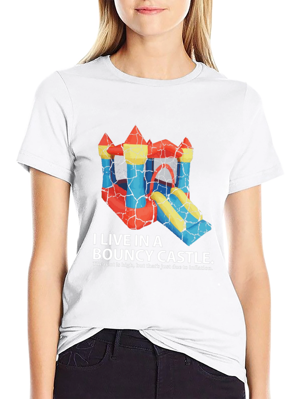 Bouncy Castle T-Shirt - Funny Inflation Tee
