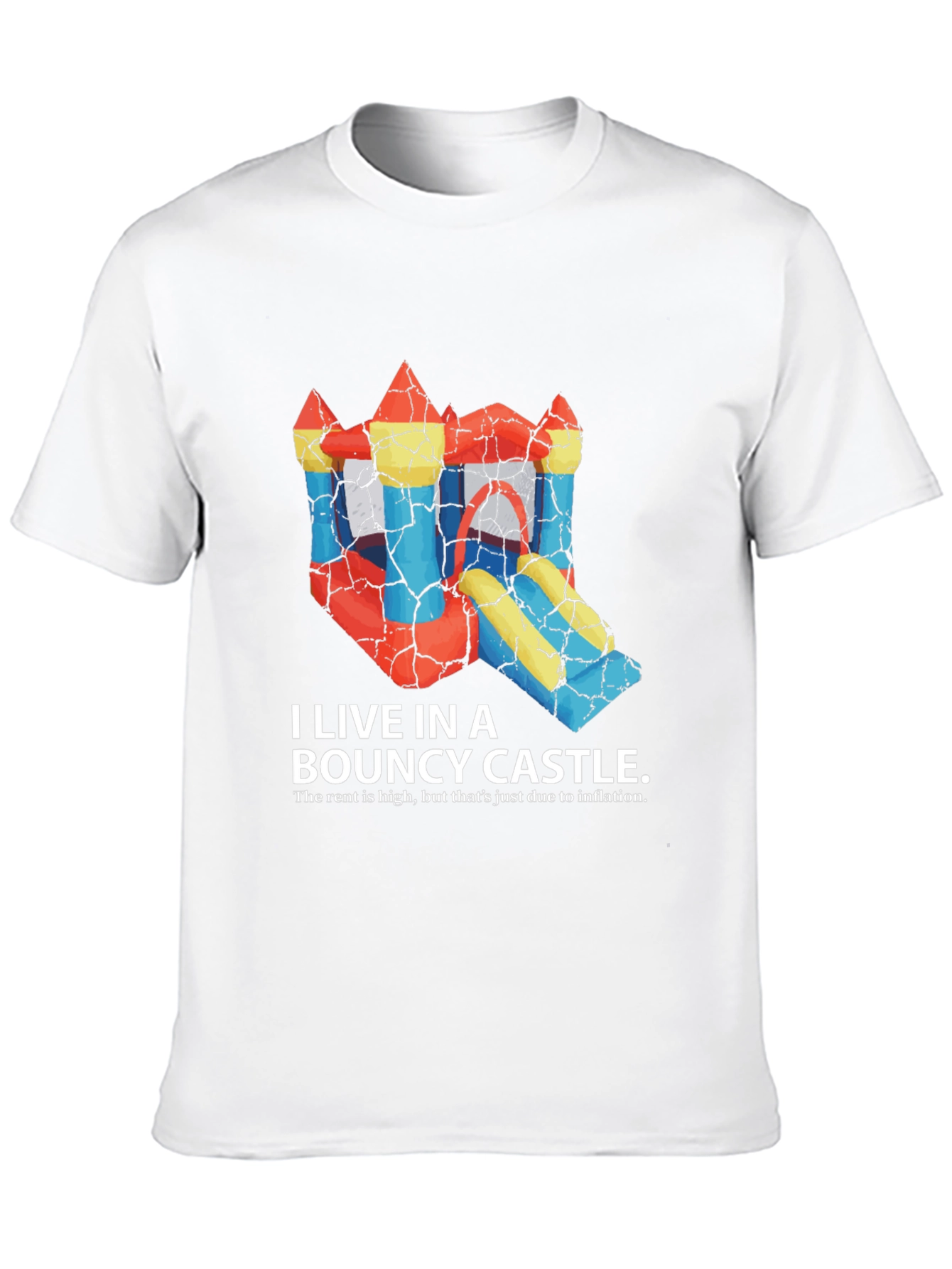 Bouncy Castle T-Shirt - Funny Inflation Tee