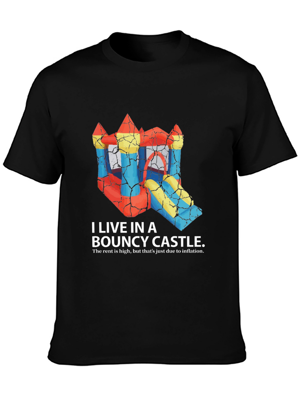 Bouncy Castle T-Shirt - Funny Inflation Tee
