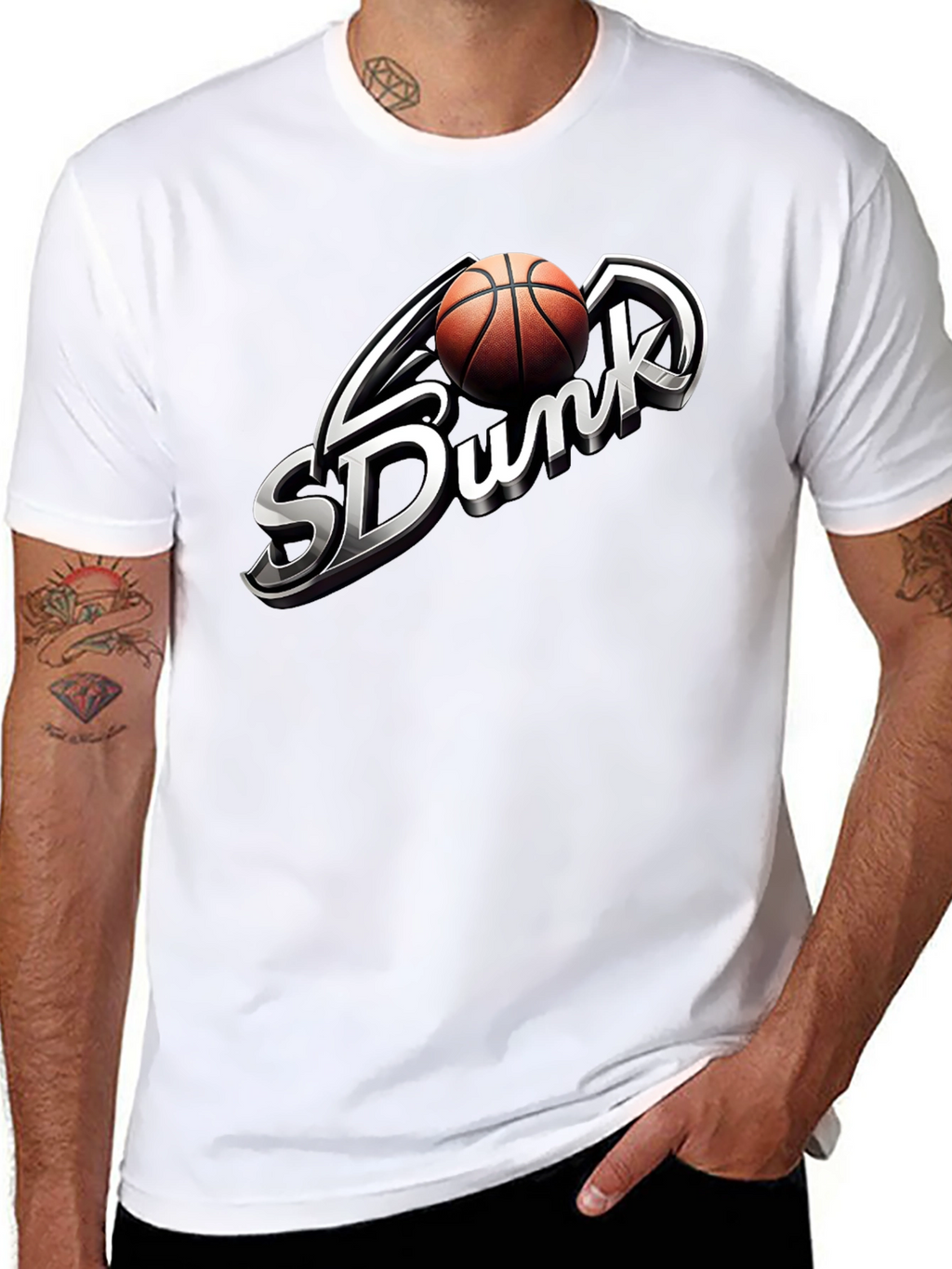 SDunk Basketball T-Shirt - Premium Cotton Blend