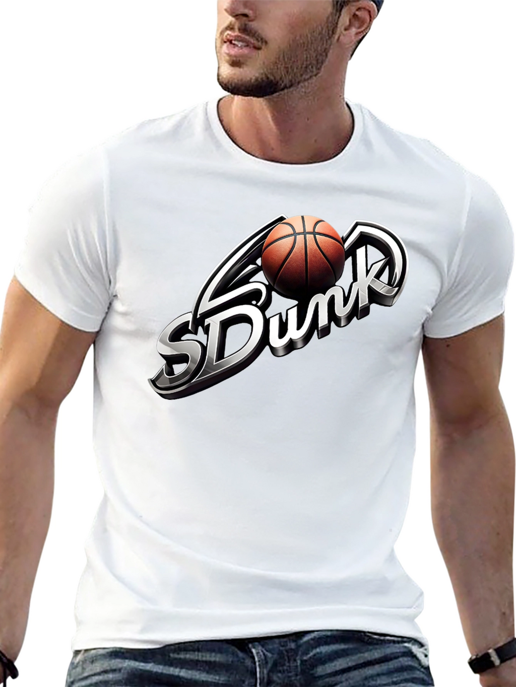 SDunk Basketball T-Shirt - Premium Cotton Blend