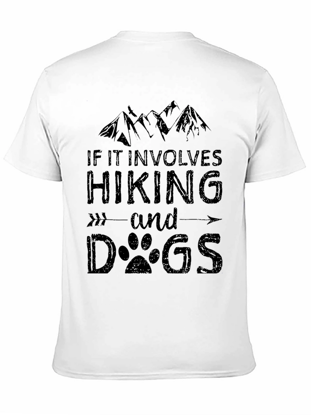 Hiking and Dogs Graphic Tee - Adventure Ready!