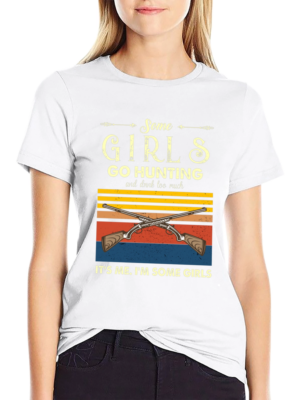 Some Girls Go Hunting Graphic Tee
