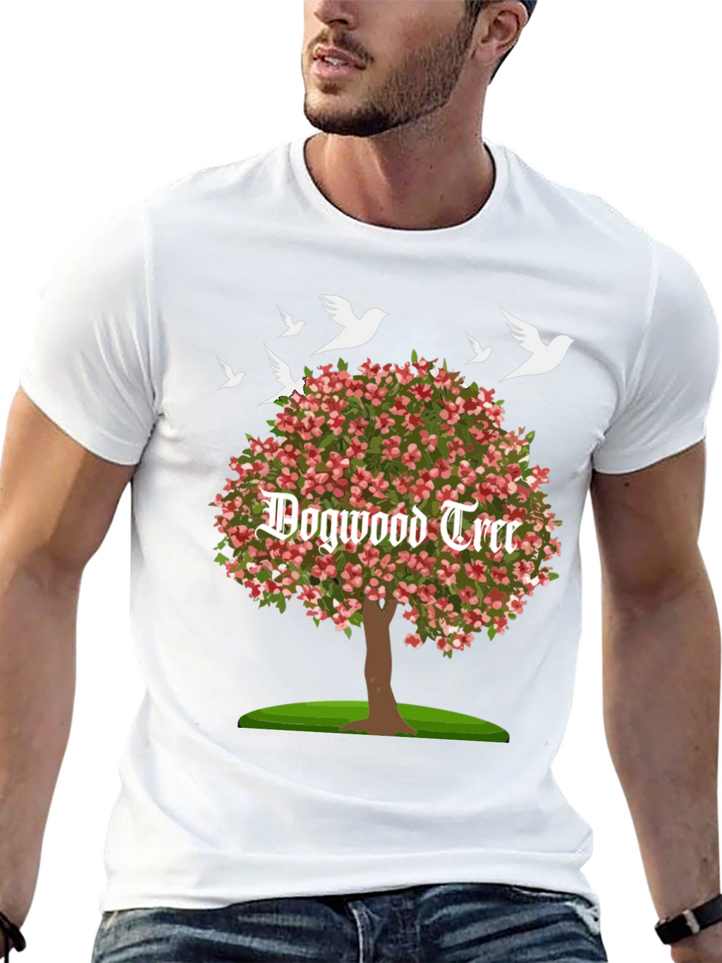 Dogwood Tree T-Shirt - Floral Blossom Graphic Tee