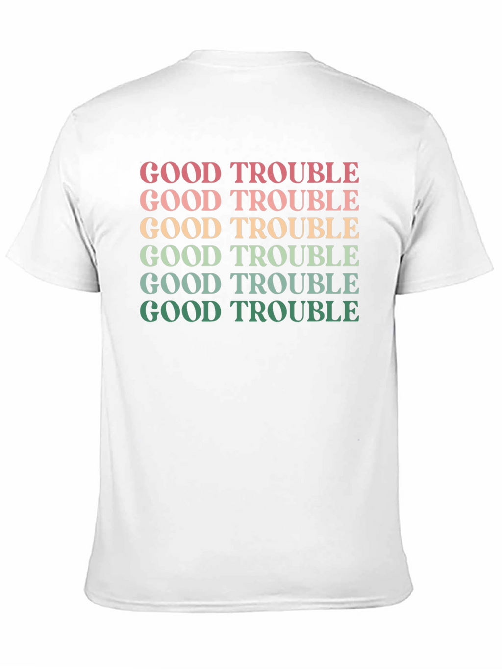 Good Trouble Graphic Tee - Retro Design