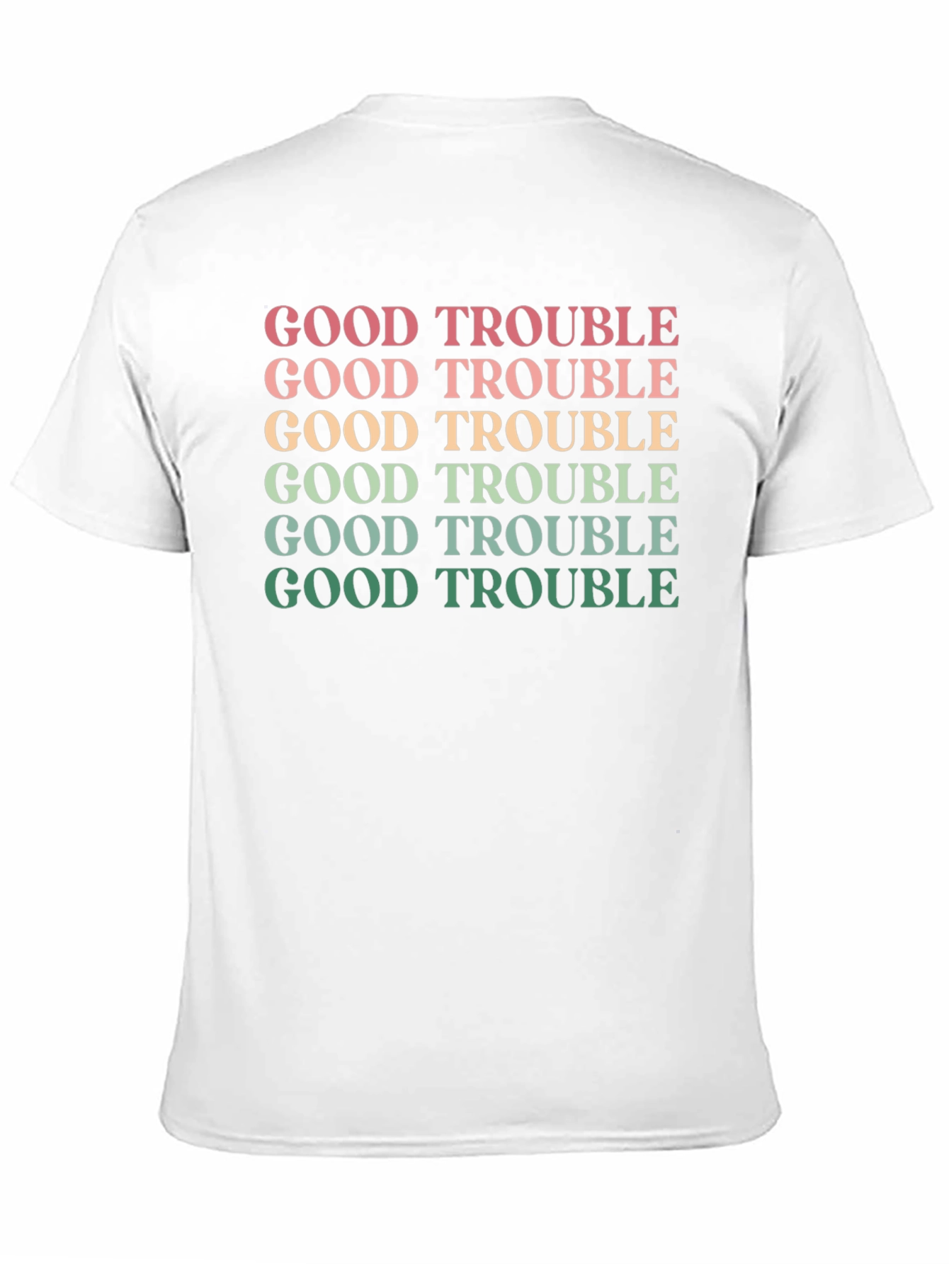 Good Trouble Graphic Tee - Retro Design
