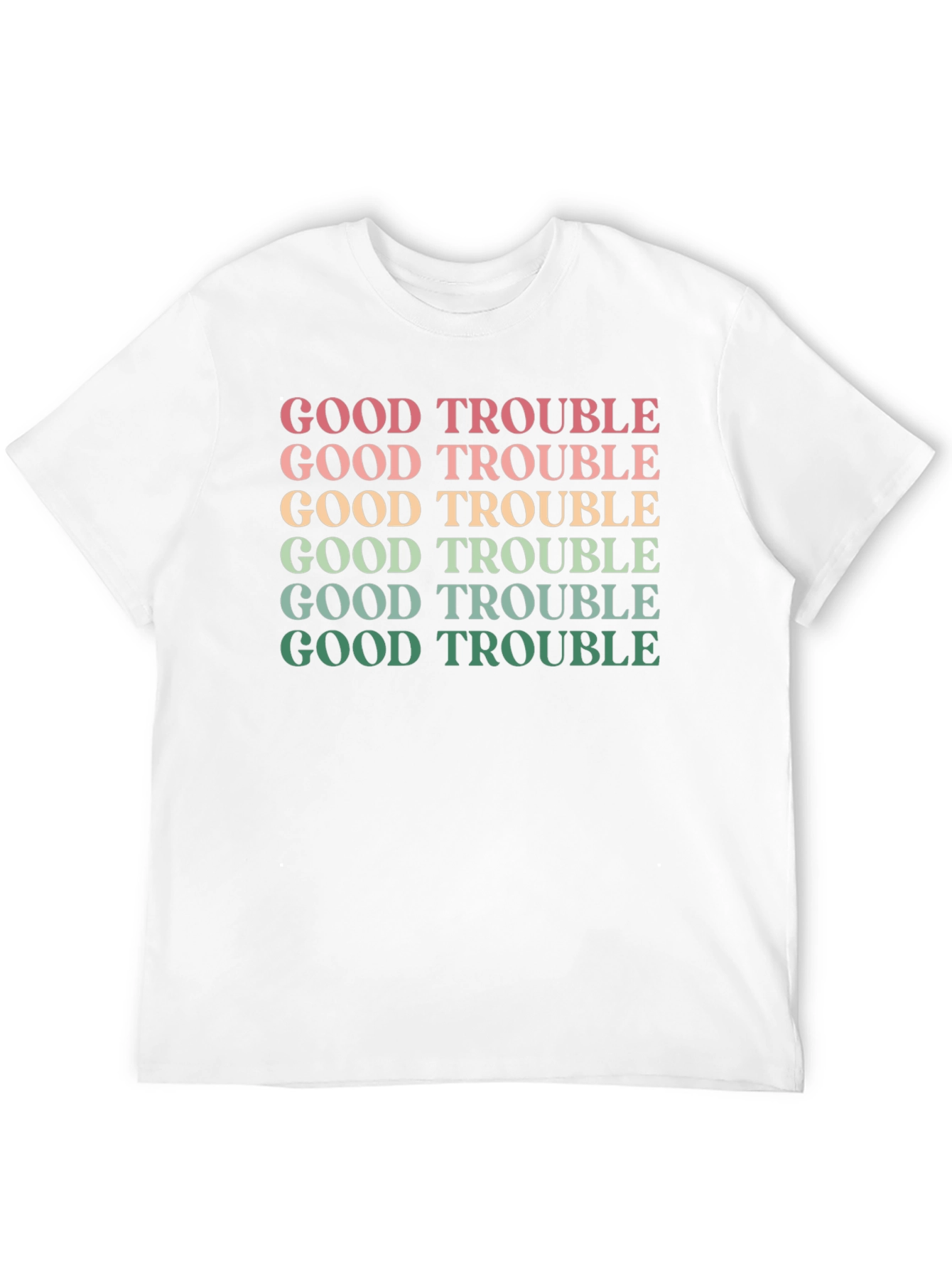Good Trouble Graphic Tee - Retro Design