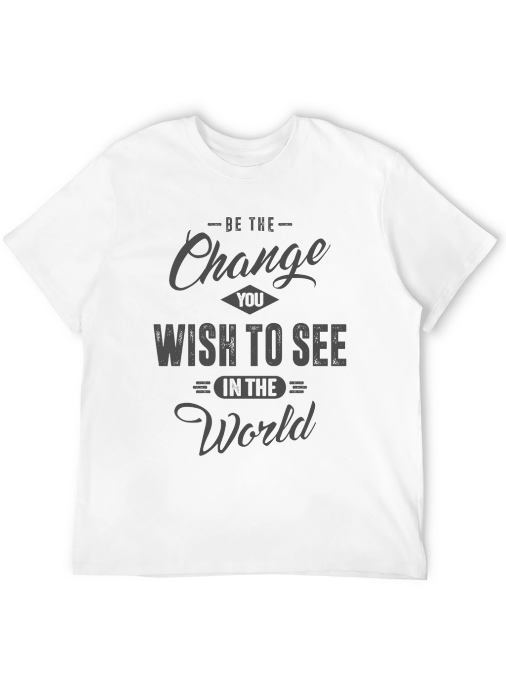 Be the Change Graphic T-Shirt