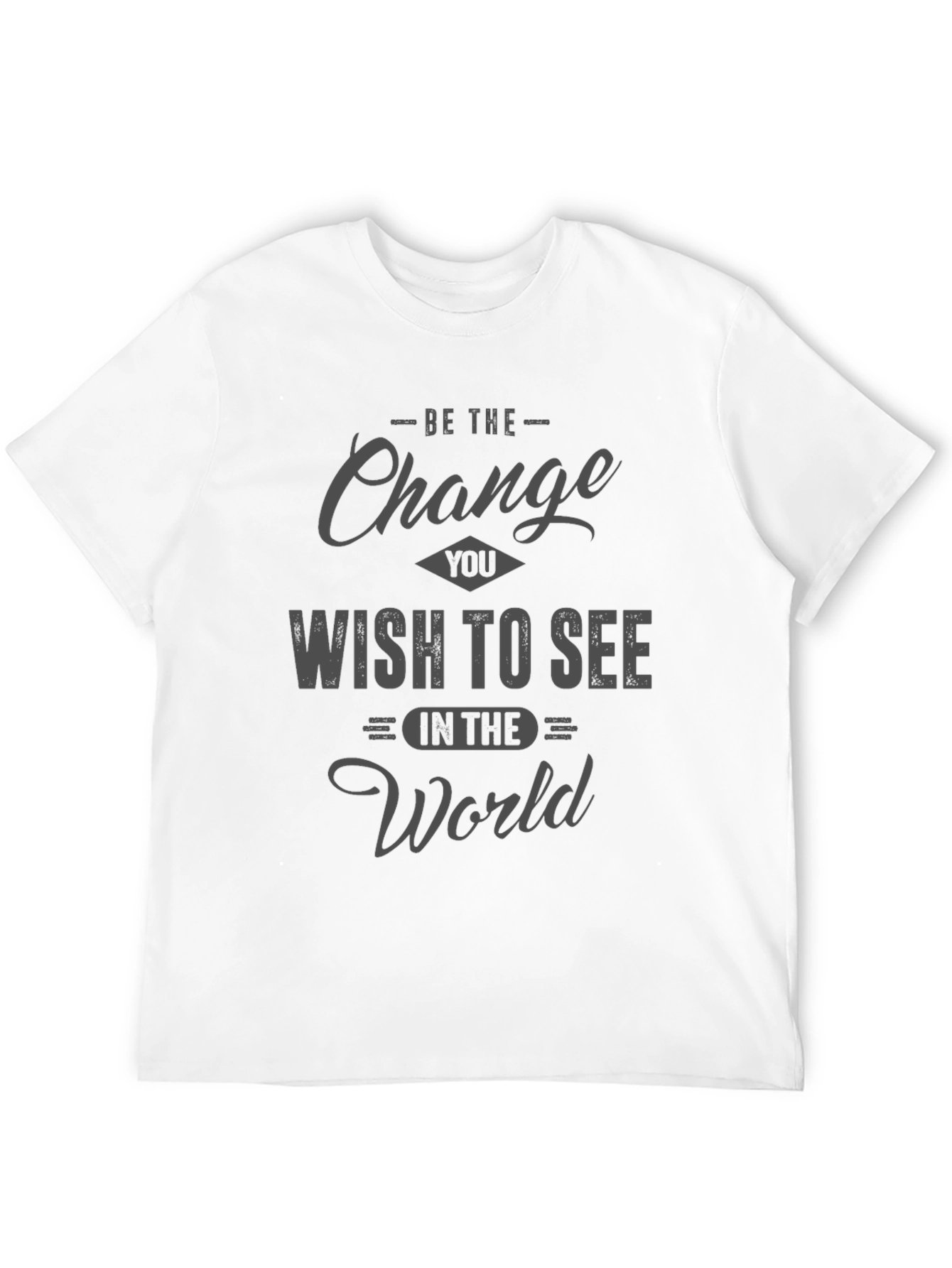 Be the Change Graphic T-Shirt