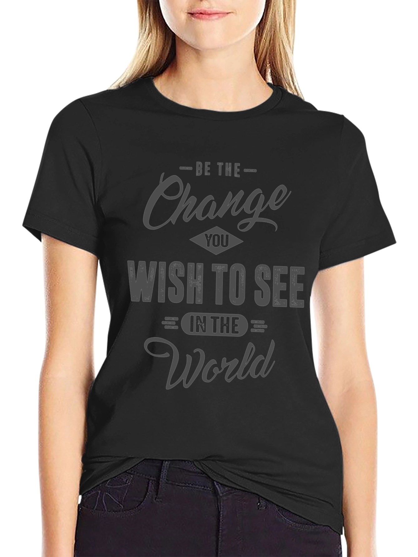 Be the Change Graphic T-Shirt