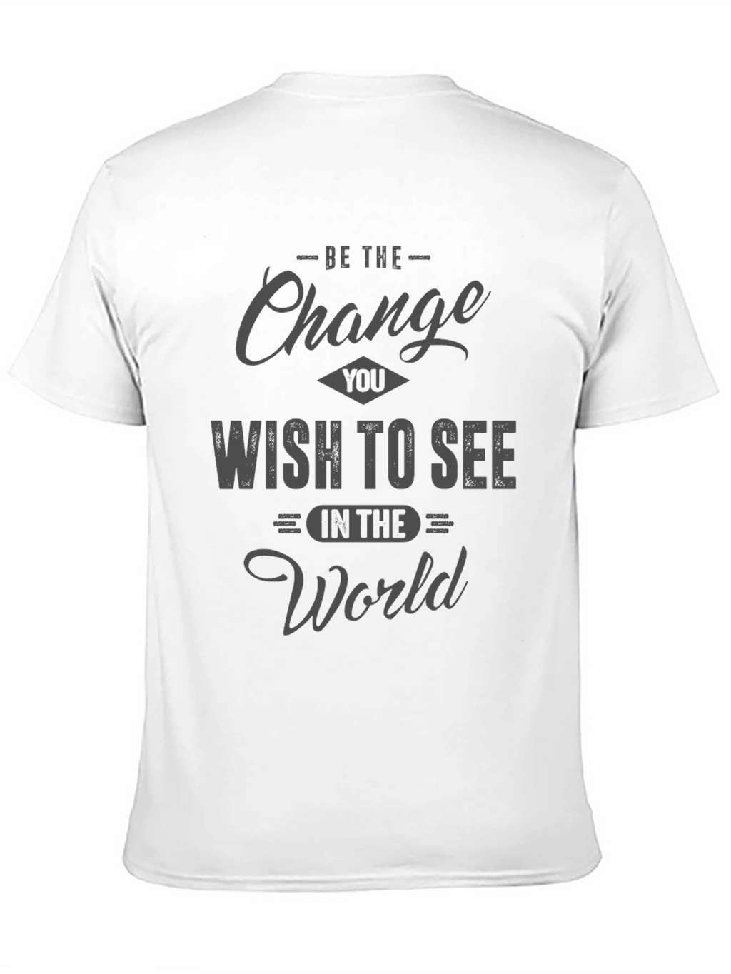 Be the Change Graphic T-Shirt