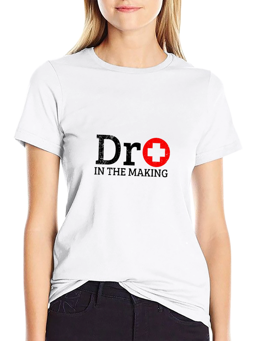 Dr. In the Making T-Shirt - Black Cotton Tee