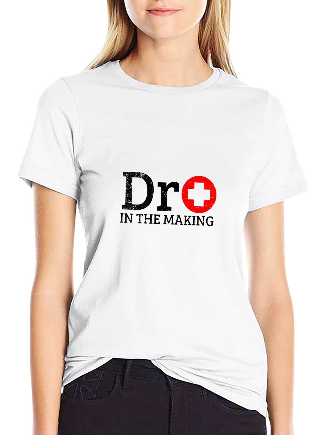 Dr. In the Making T-Shirt - Black Cotton Tee