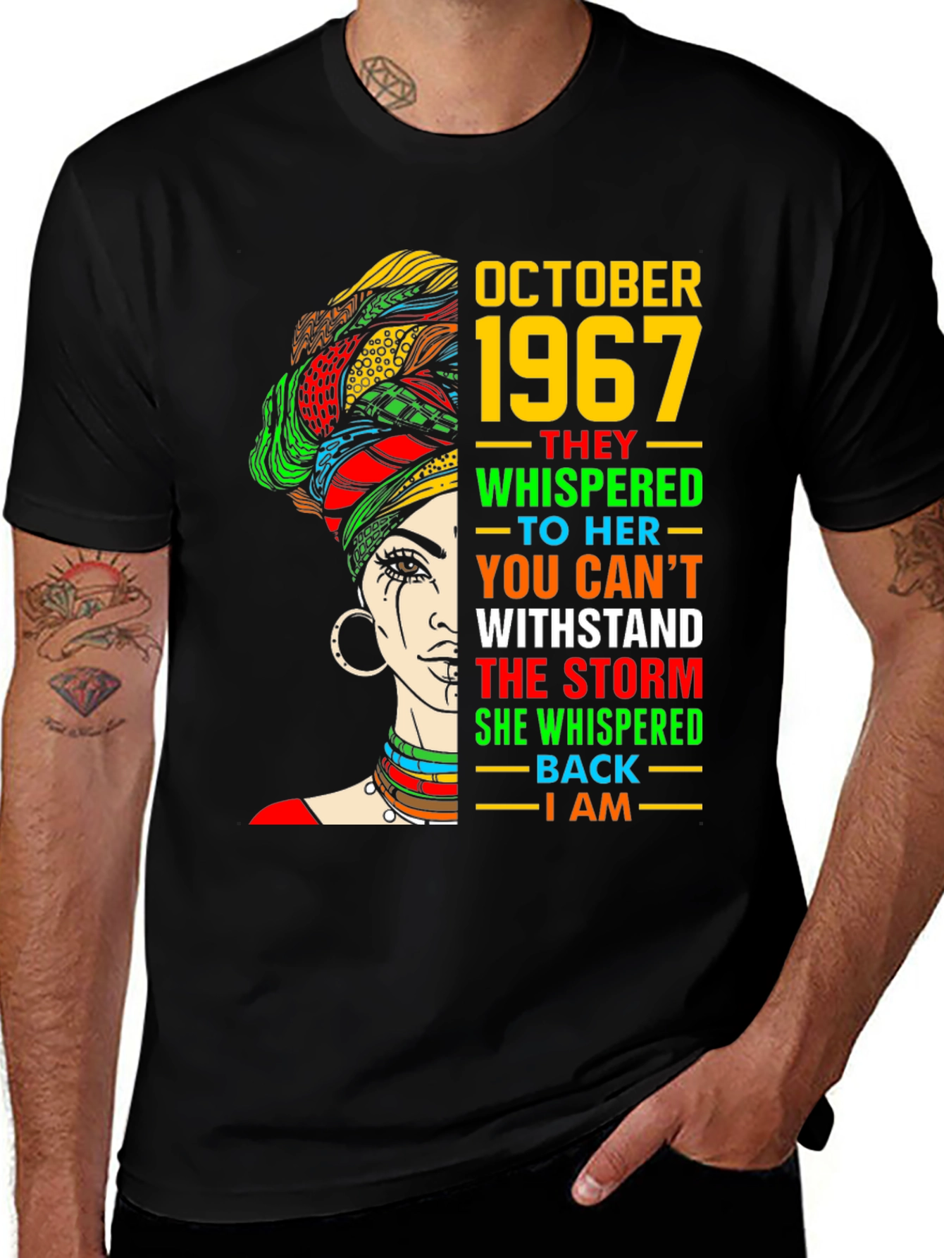October 1967 Black Queen T-Shirt