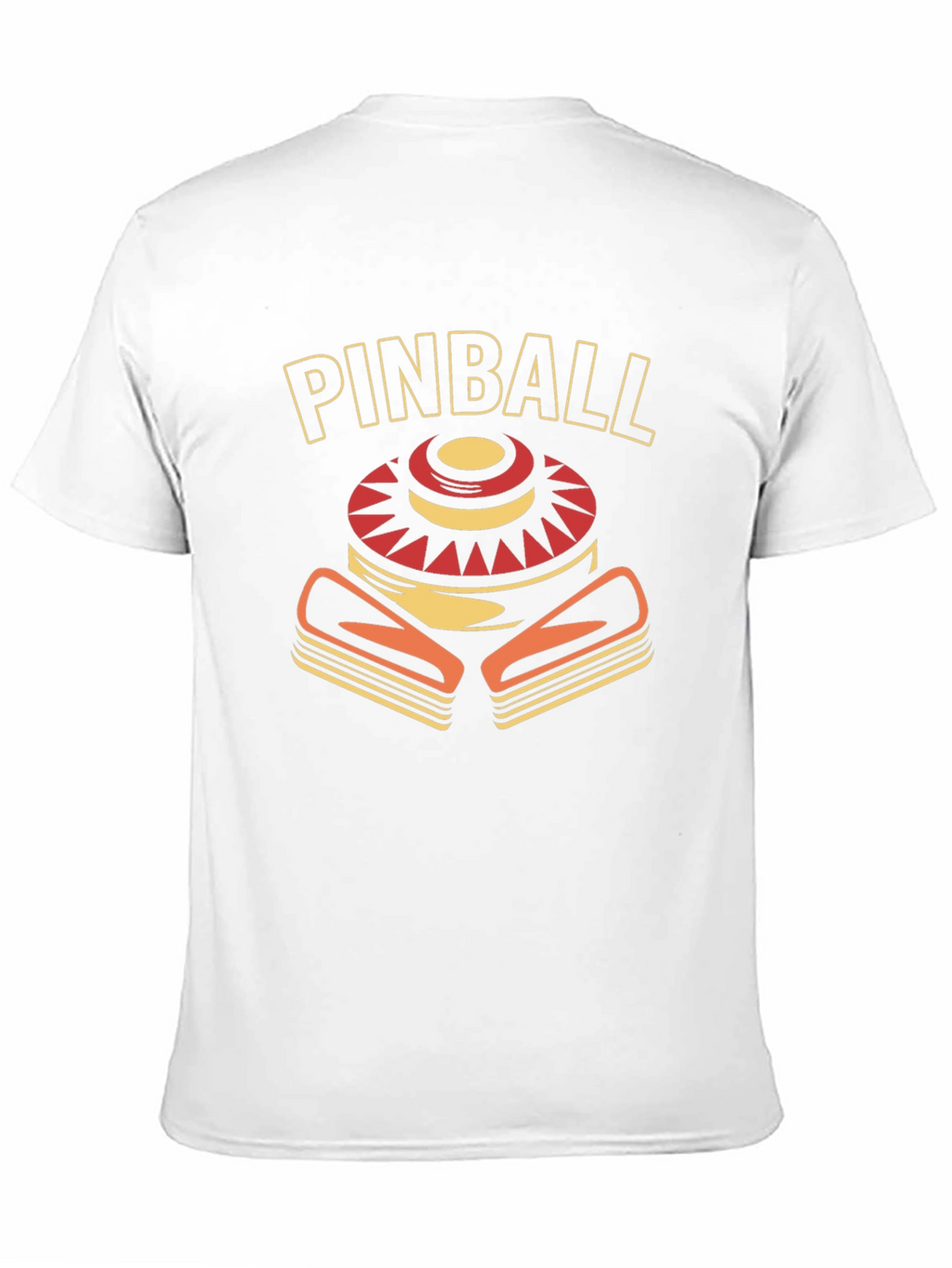 Retro Pinball Machine Graphic T-Shirt