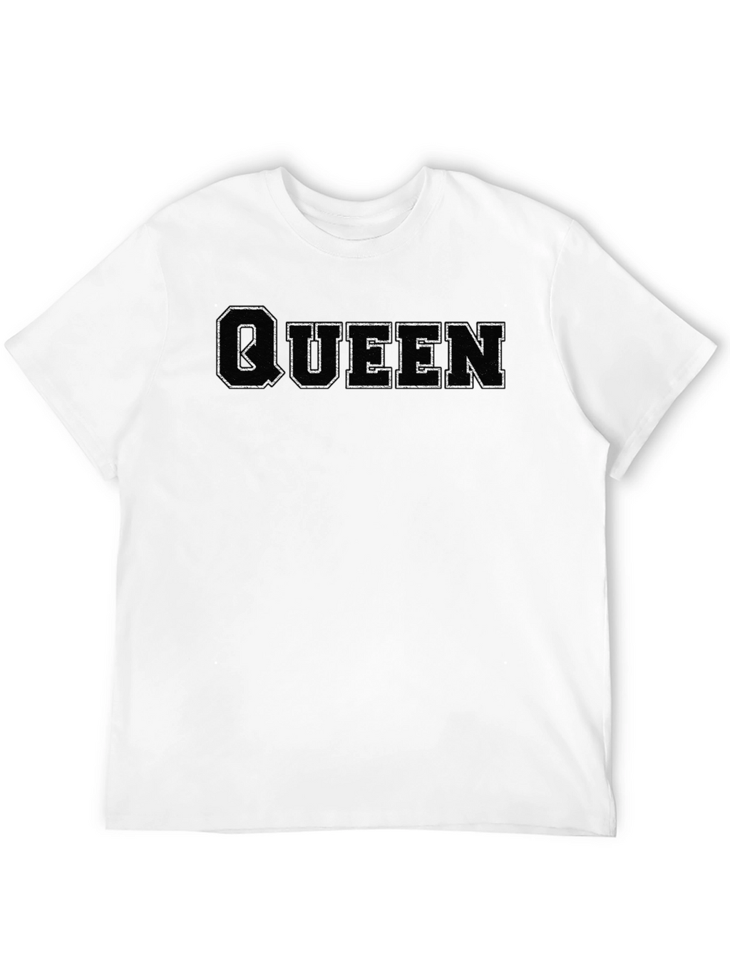Queen Graphic T-Shirt - Black Crew Neck Tee