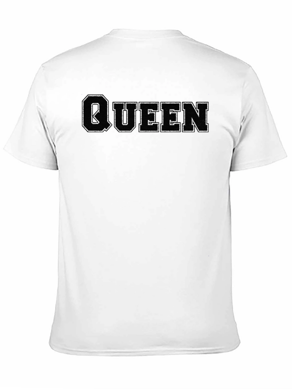Queen Graphic T-Shirt - Black Crew Neck Tee