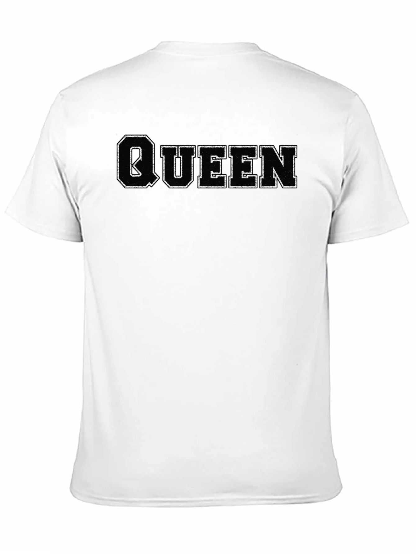 Queen Graphic T-Shirt - Black Crew Neck Tee
