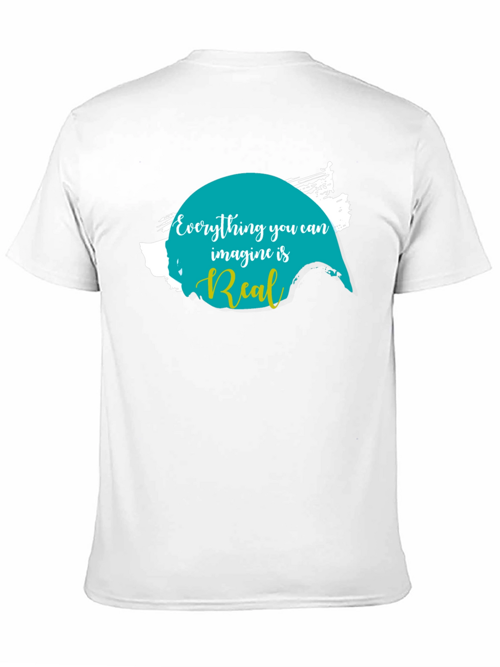 Imagine is Real Black T-Shirt
