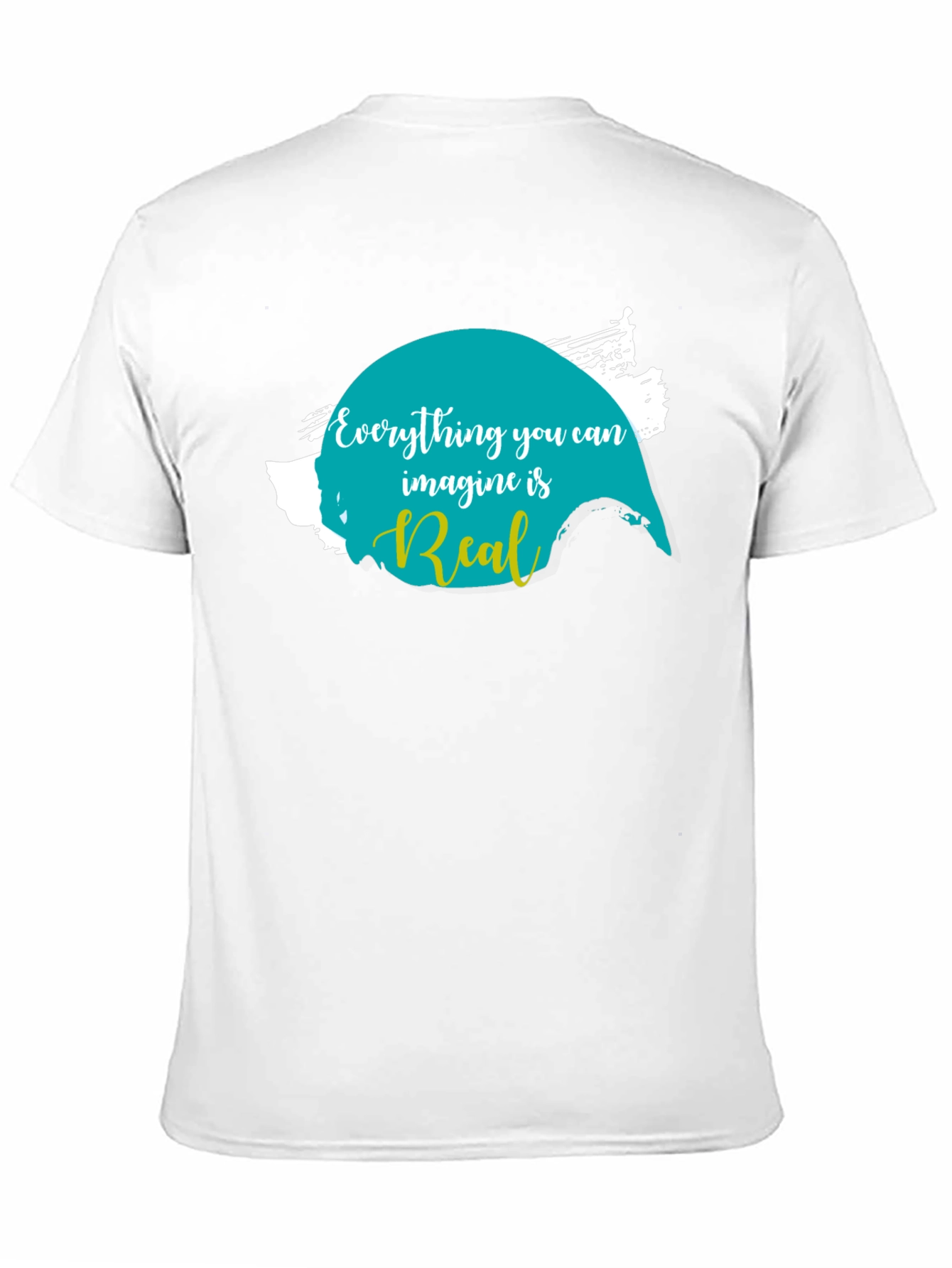 Imagine is Real Black T-Shirt
