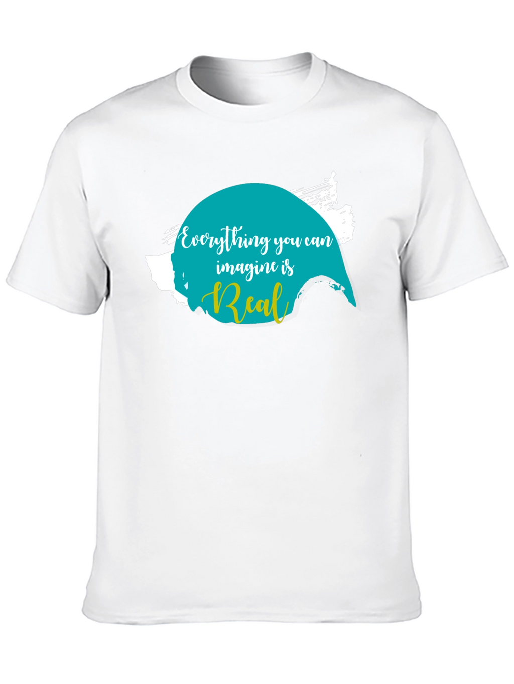 Imagine is Real Black T-Shirt