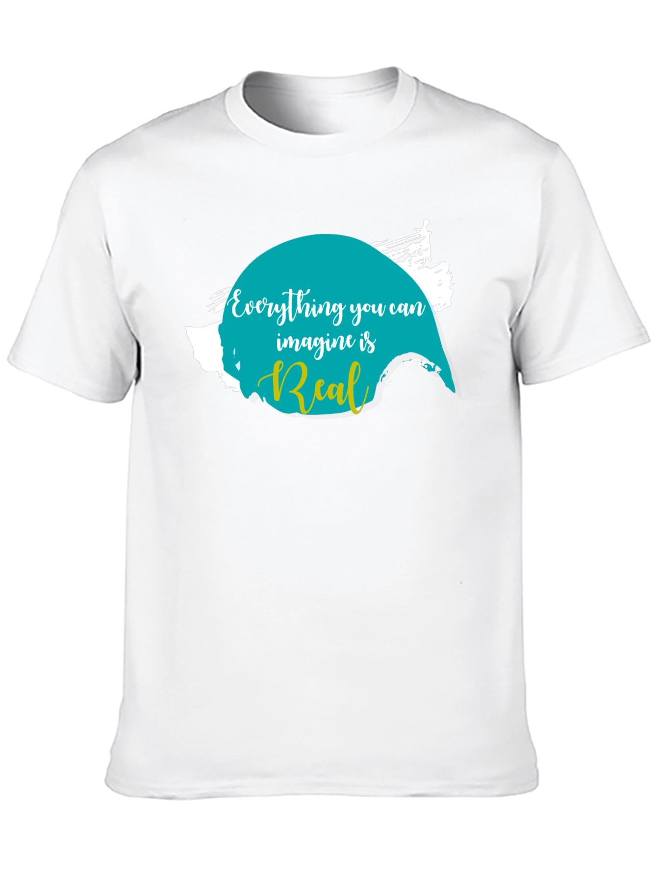 Imagine is Real Black T-Shirt