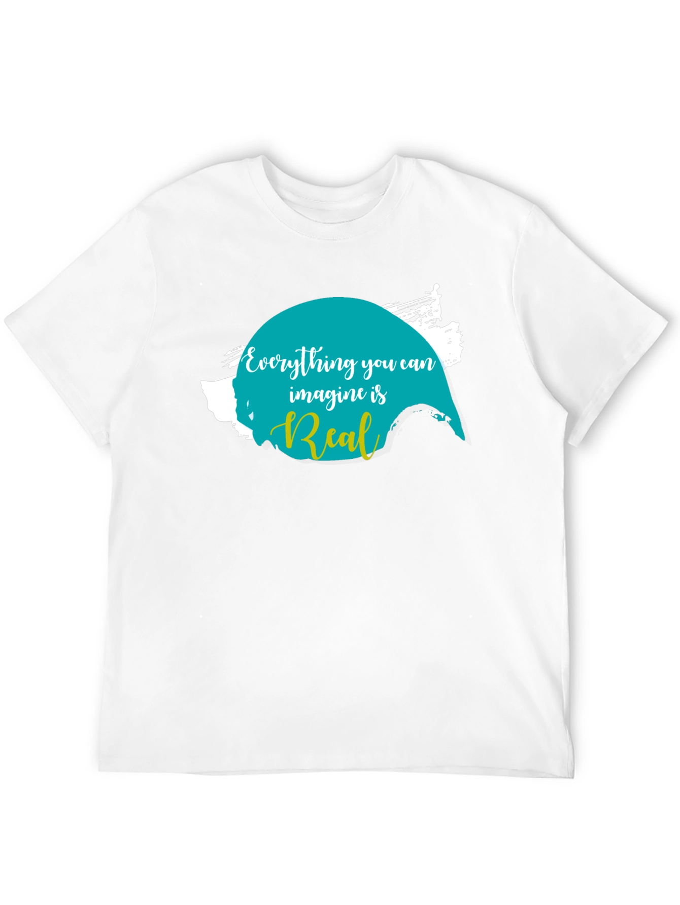 Imagine is Real Black T-Shirt