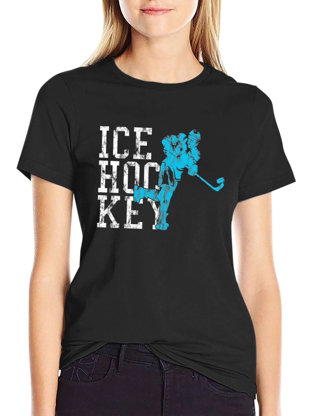 Ice Hockey Graphic T-Shirt