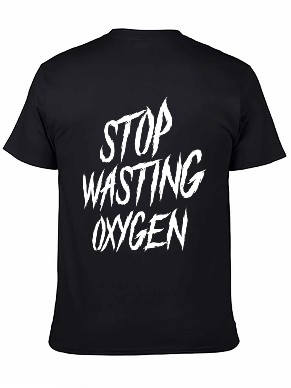 Stop Wasting Oxygen Graphic Tee