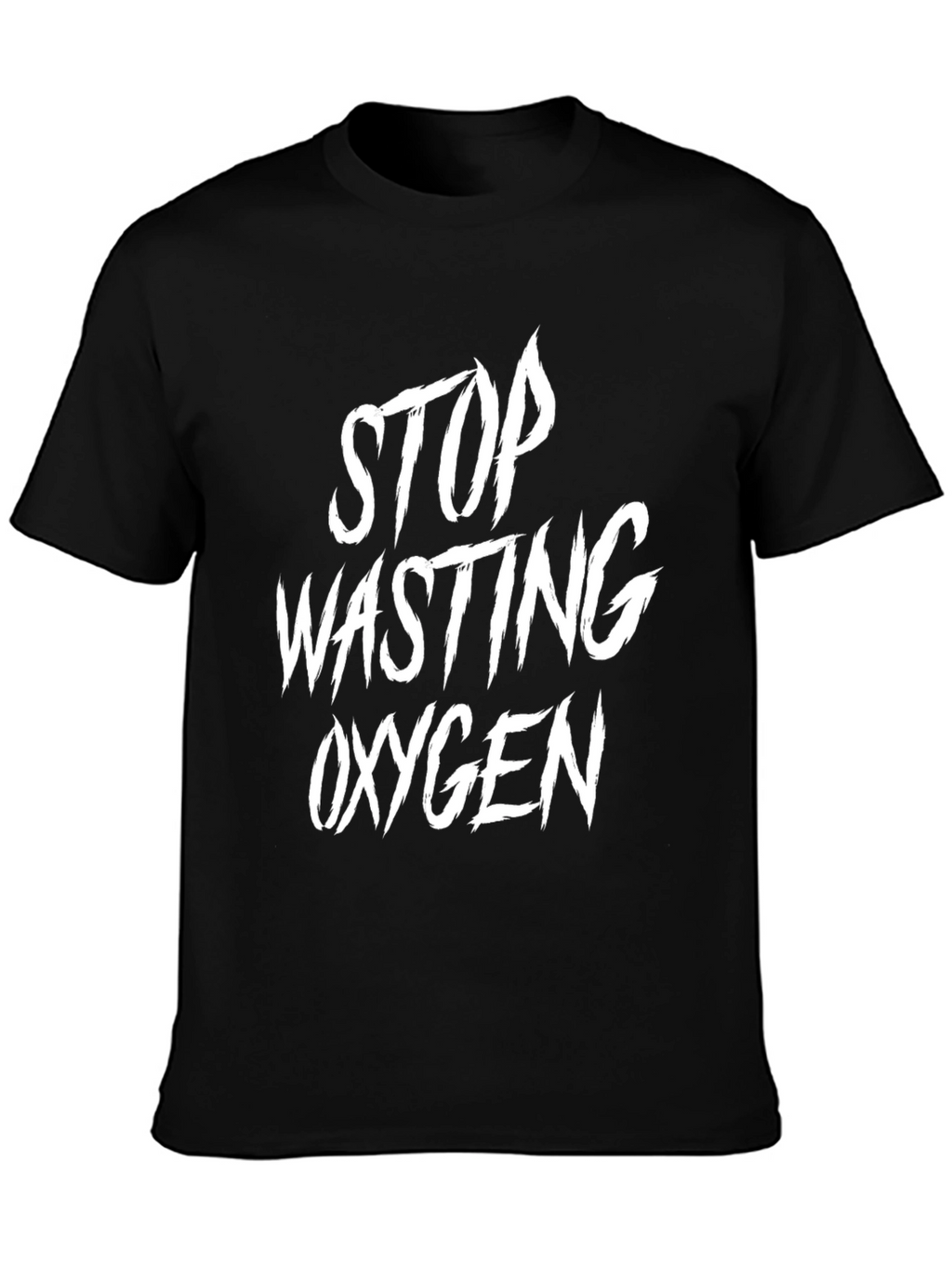 Stop Wasting Oxygen Graphic Tee