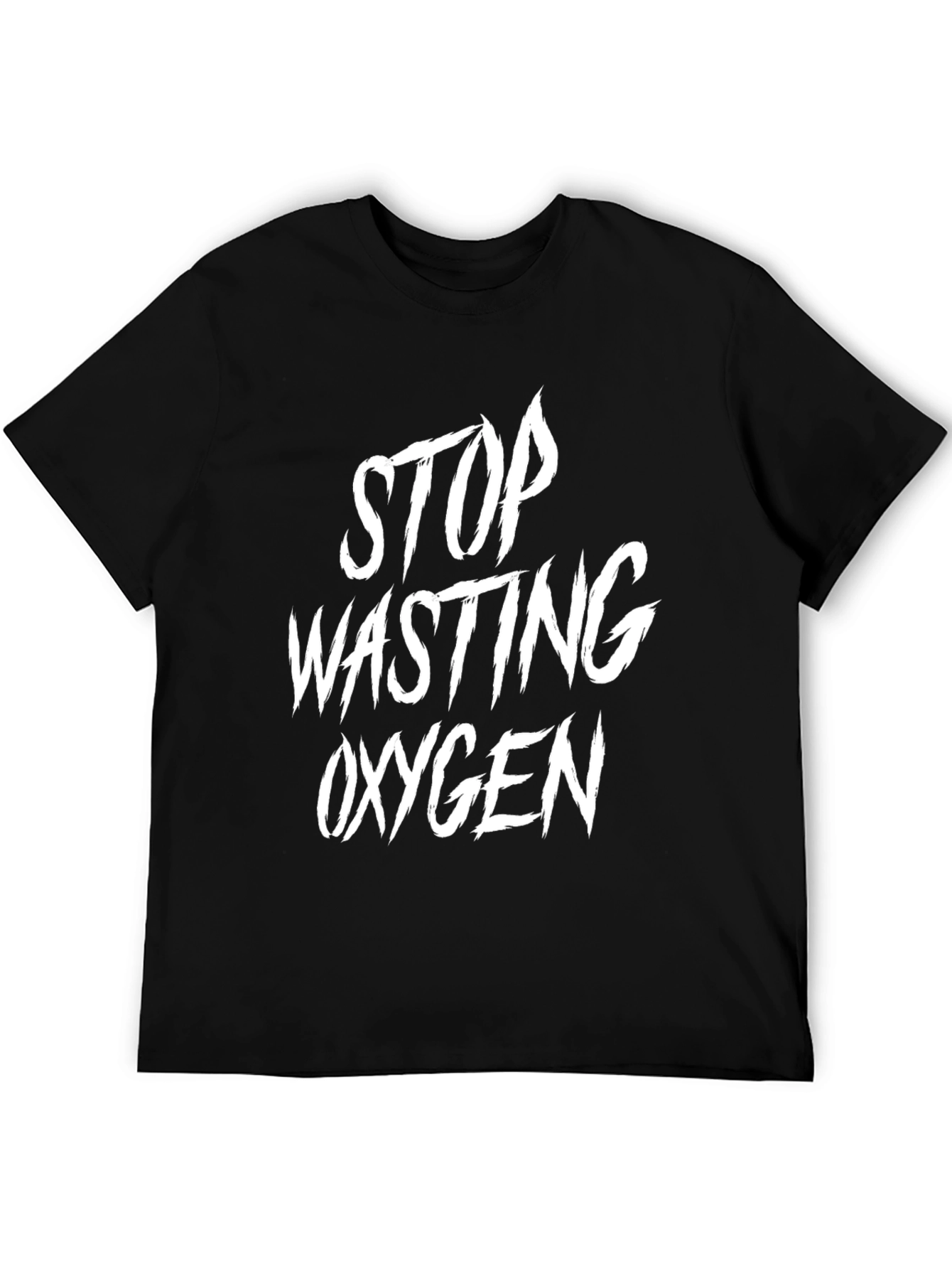 Stop Wasting Oxygen Graphic Tee