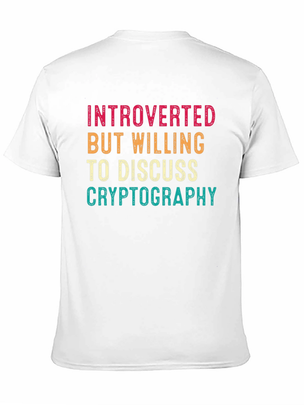 Introverted Cryptography Enthusiast T-Shirt