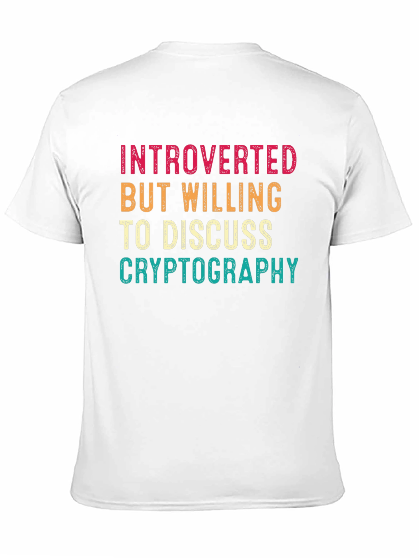 Introverted Cryptography Enthusiast T-Shirt