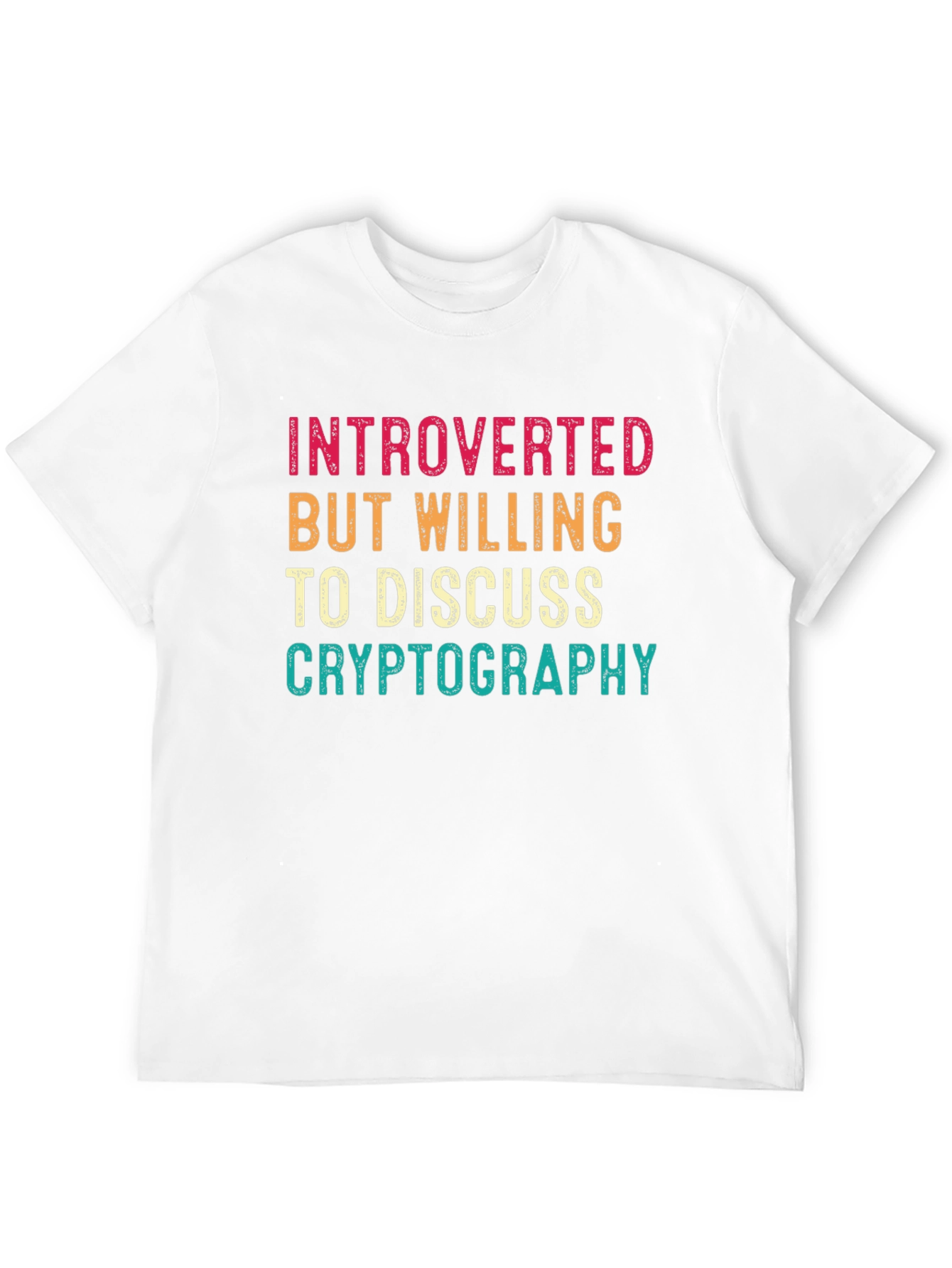 Introverted Cryptography Enthusiast T-Shirt