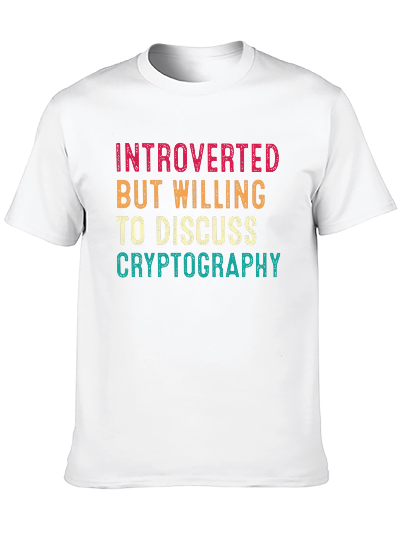 Introverted Cryptography Enthusiast T-Shirt