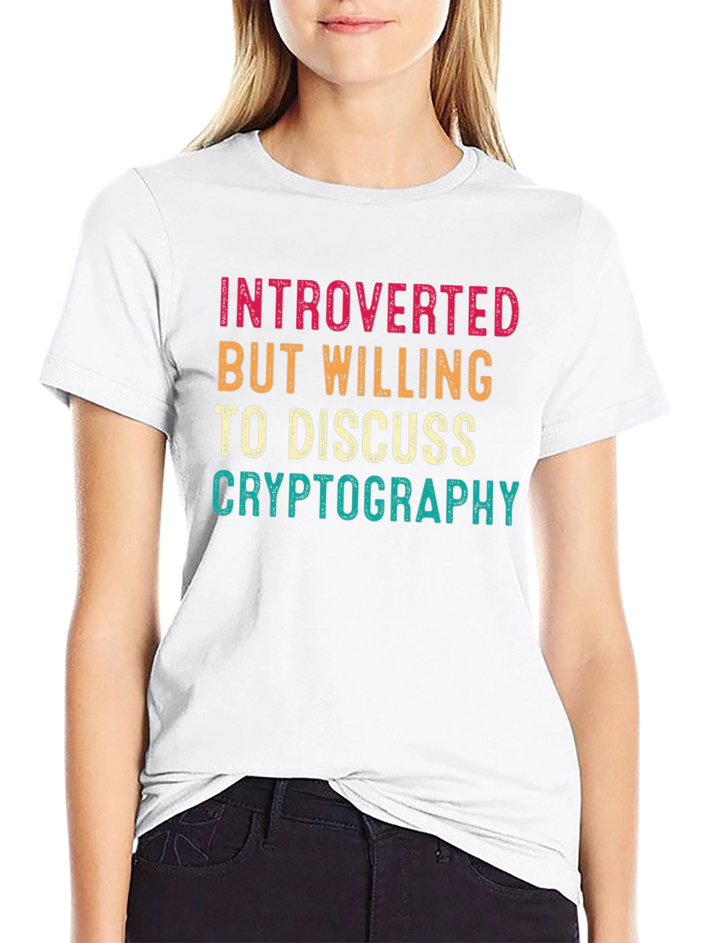 Introverted Cryptography Enthusiast T-Shirt
