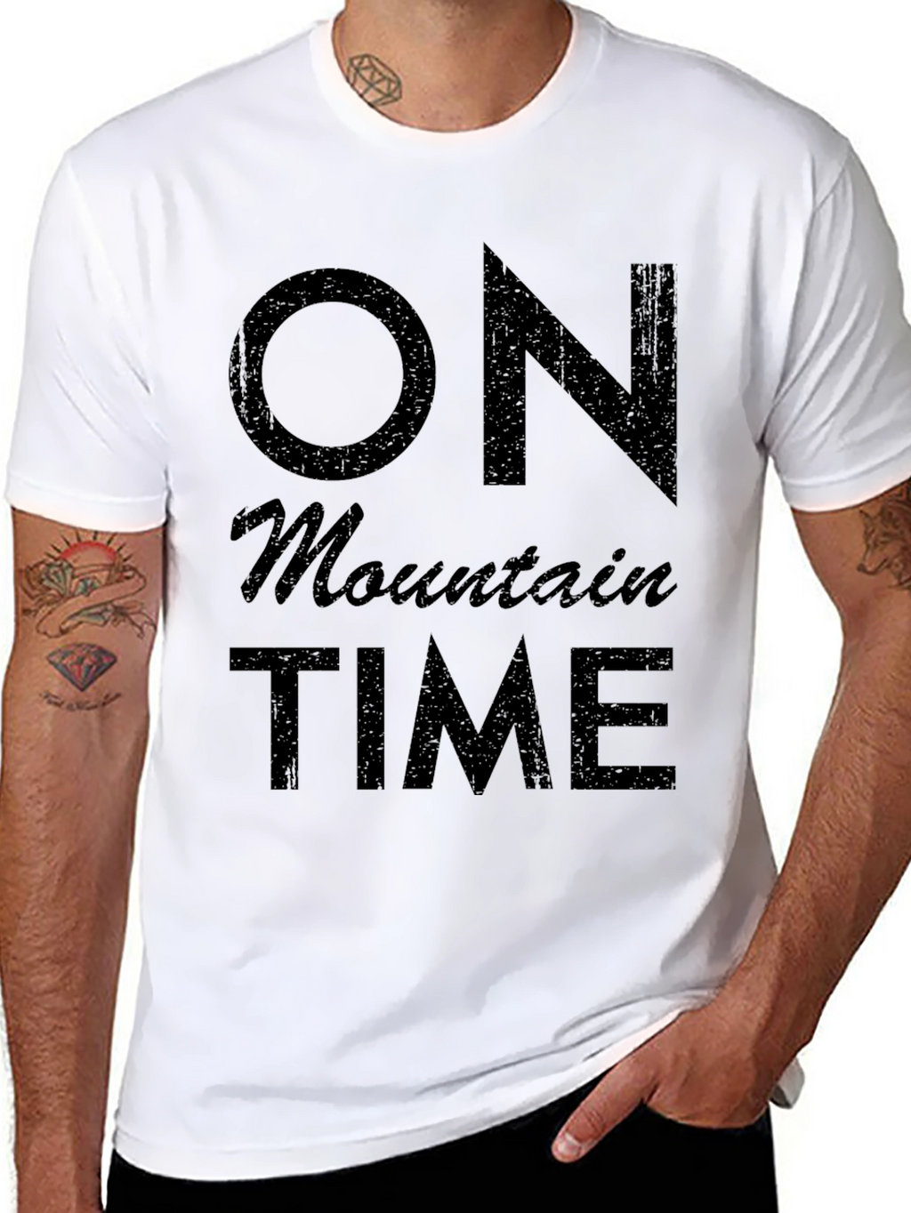On Mountain Time Graphic Tee - Relaxed Fit