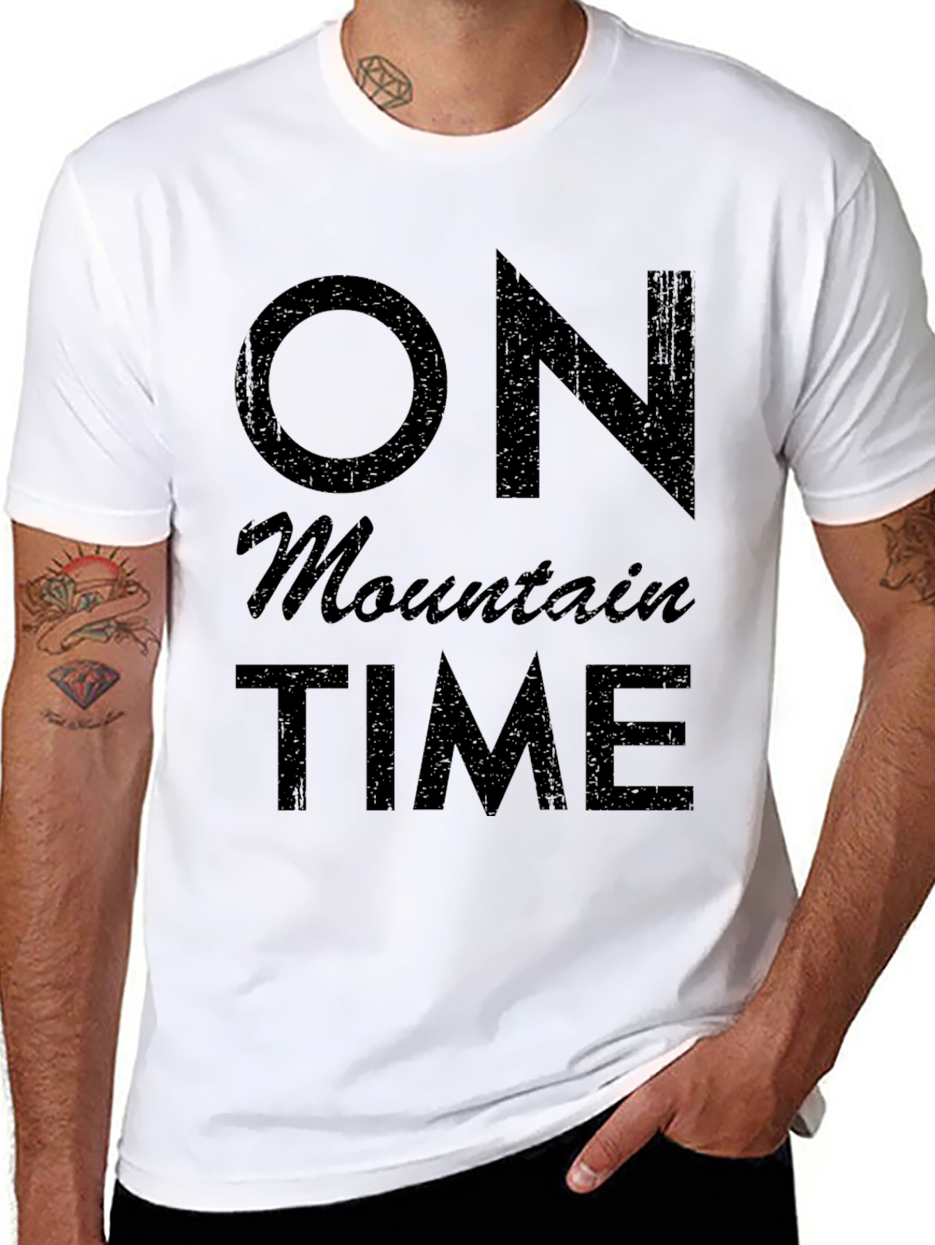 On Mountain Time Graphic Tee - Relaxed Fit